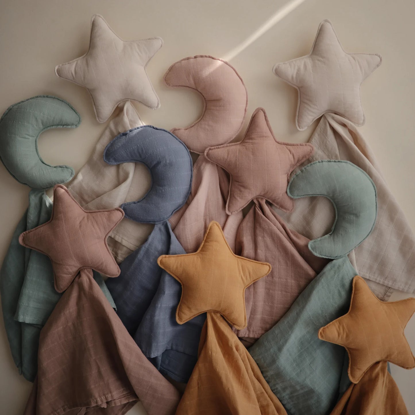 Star Lovey Blanket - Natural