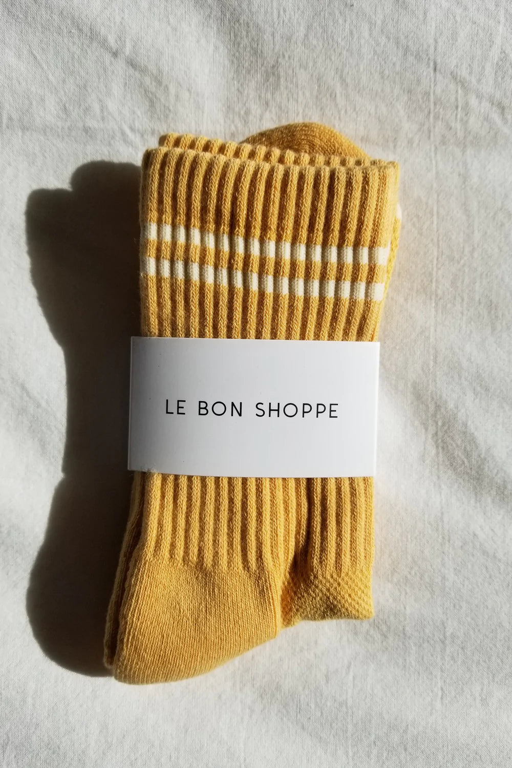 Boyfriend Socks - Butter