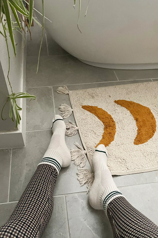 GIRLFRIEND SOCKS - EGRET