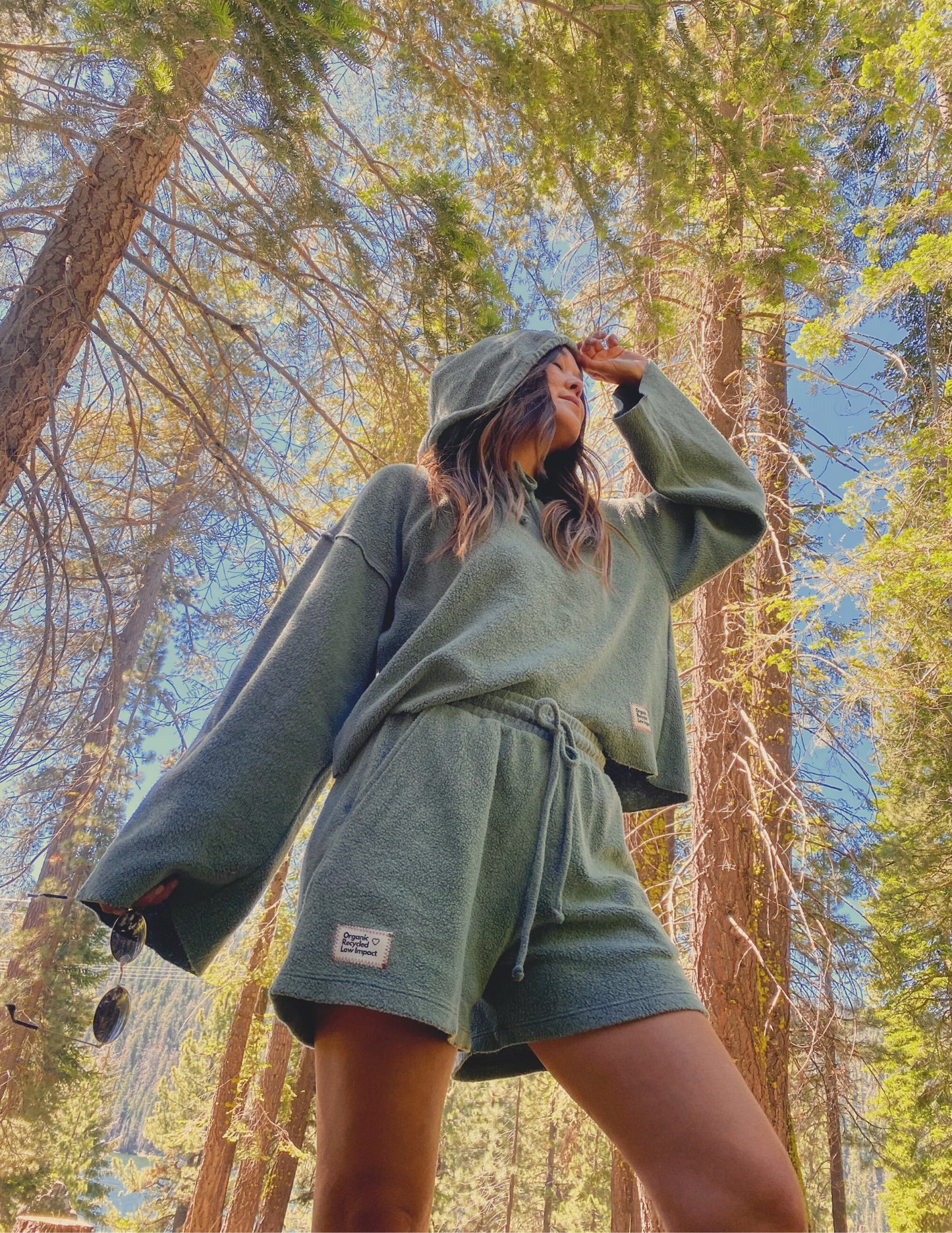 Gratitude Shorts - Olive