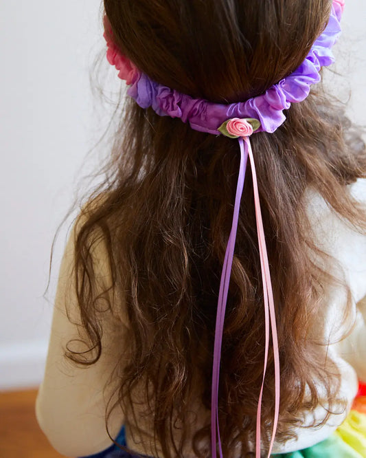 Garlands Silk Headband - Blossom
