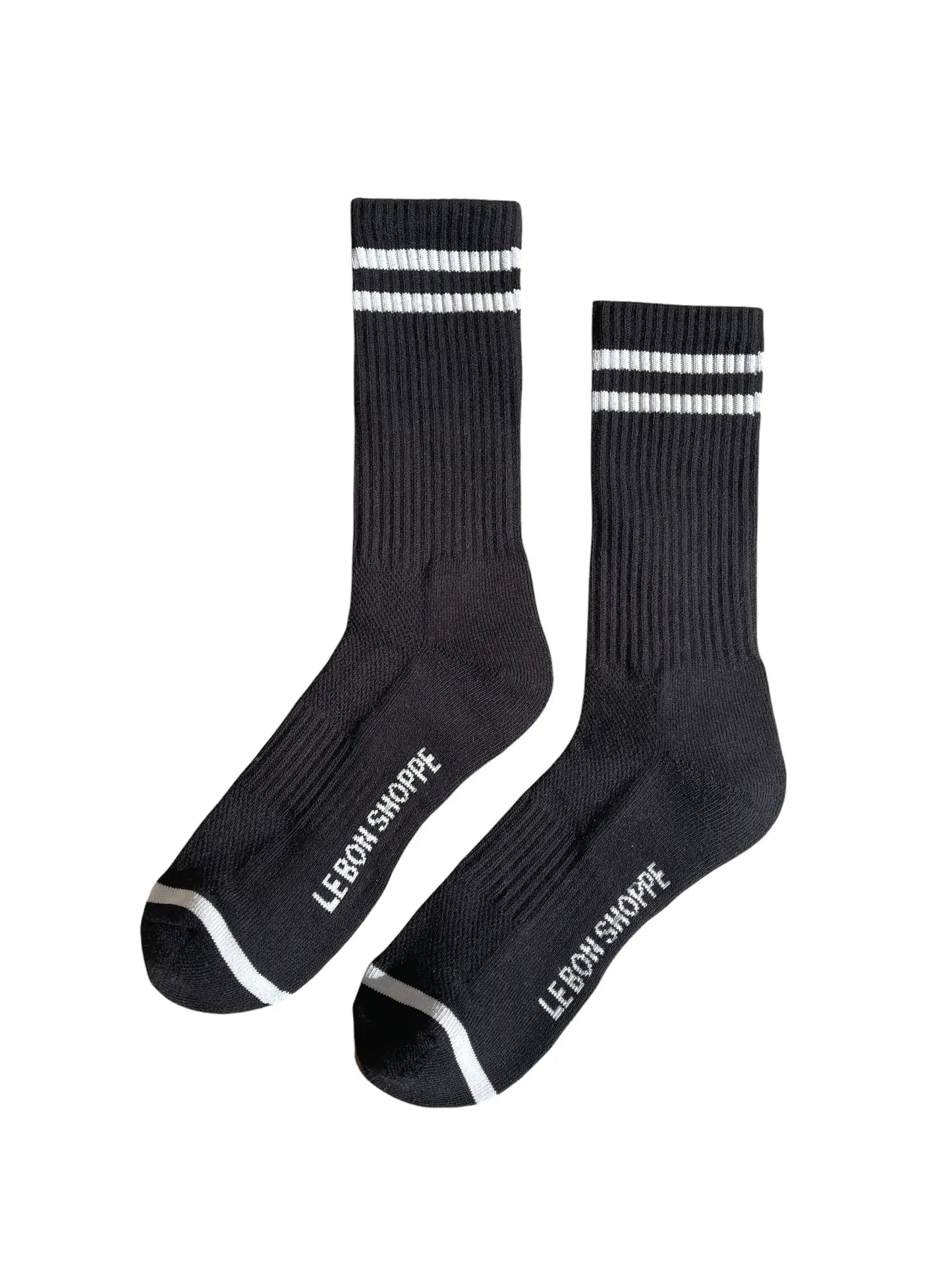 EXTENDED BOYFRIEND SOCKS - NOIR