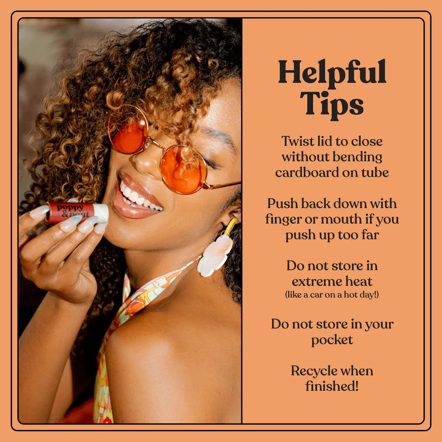 Lip Balm, Blood Orange Mint