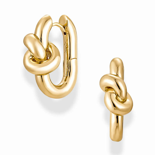 Karina Knot Hoops