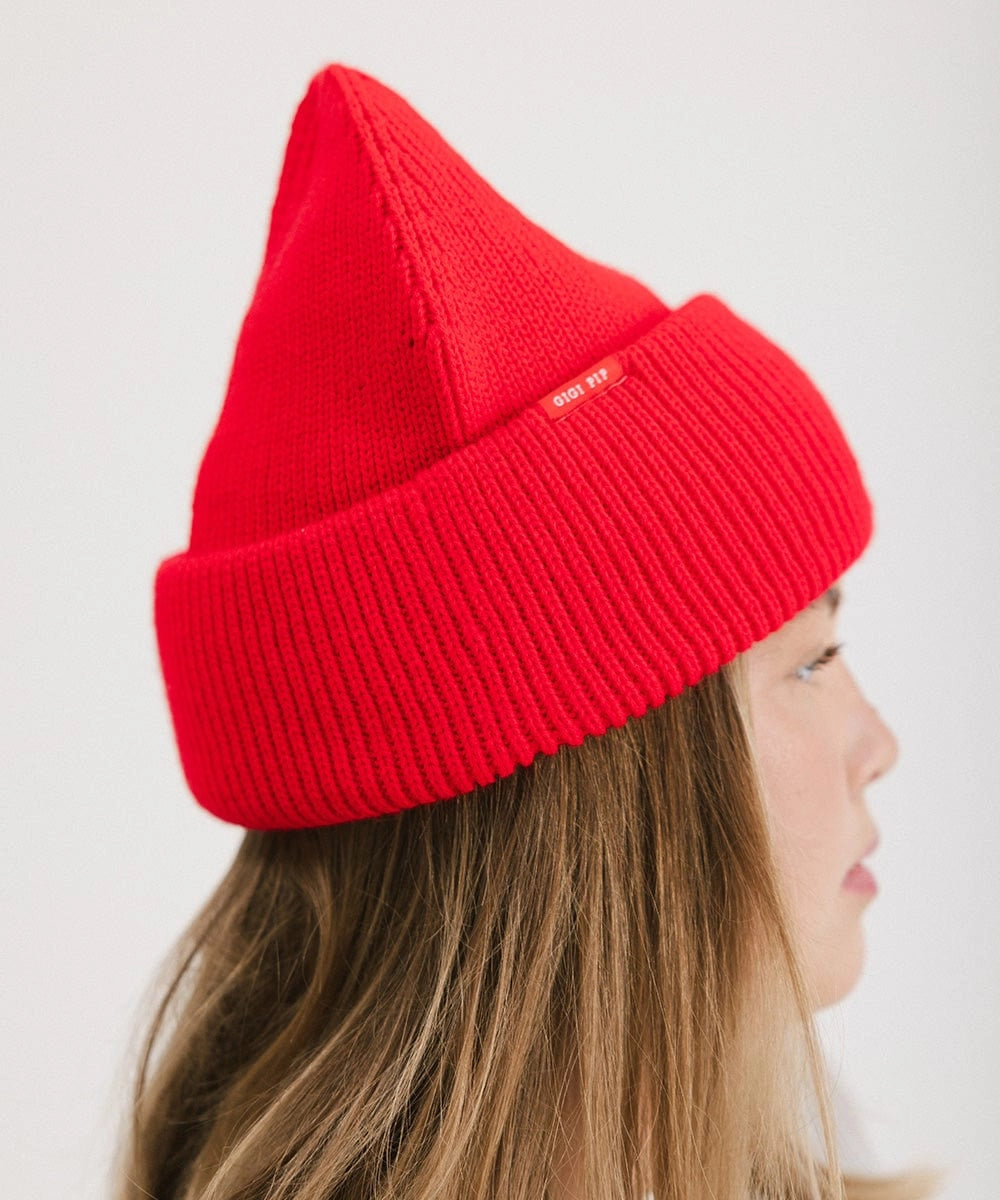 Lou Knit Beanie (Red)