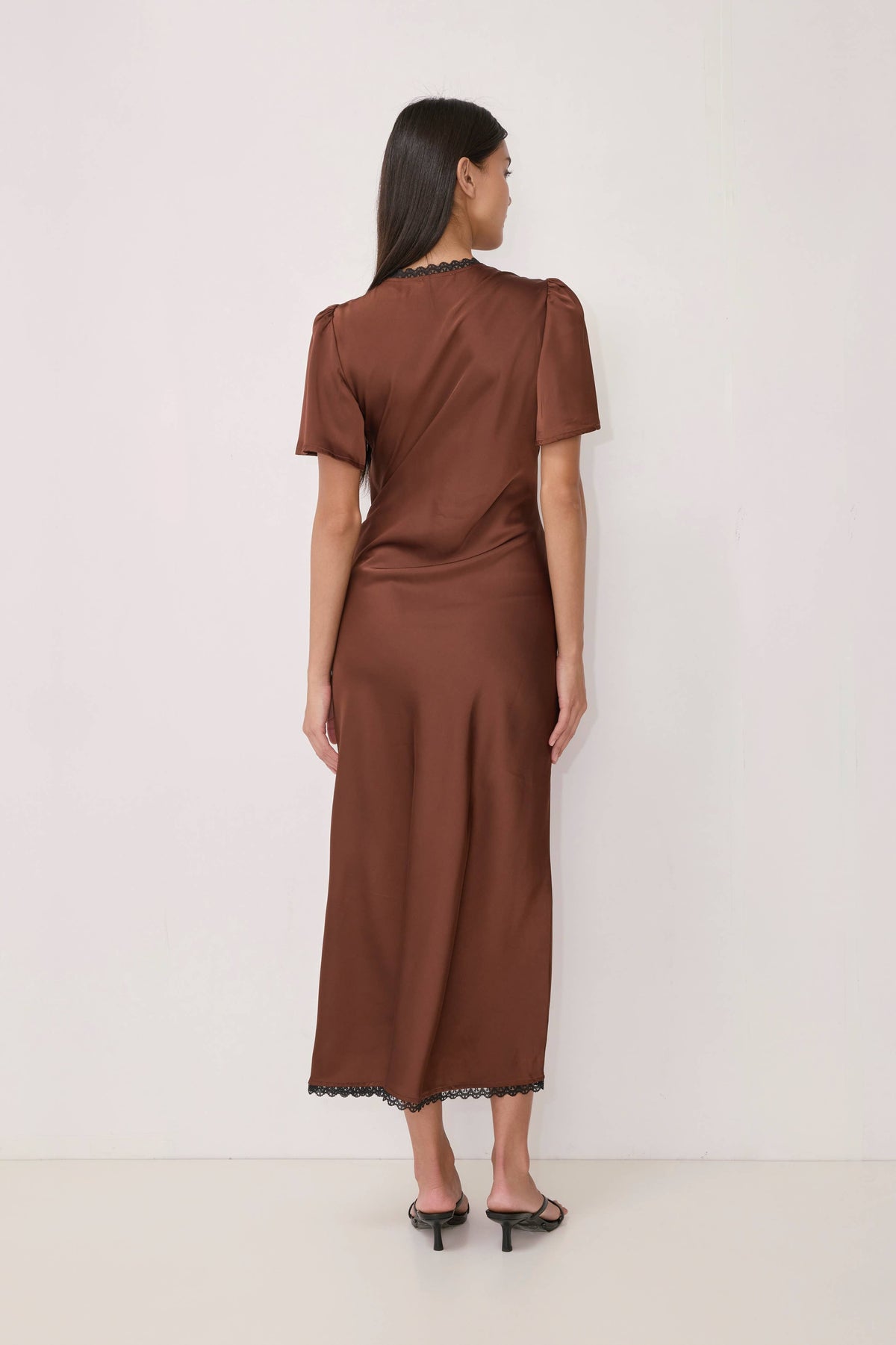 Brown + Black Estelle Dress
