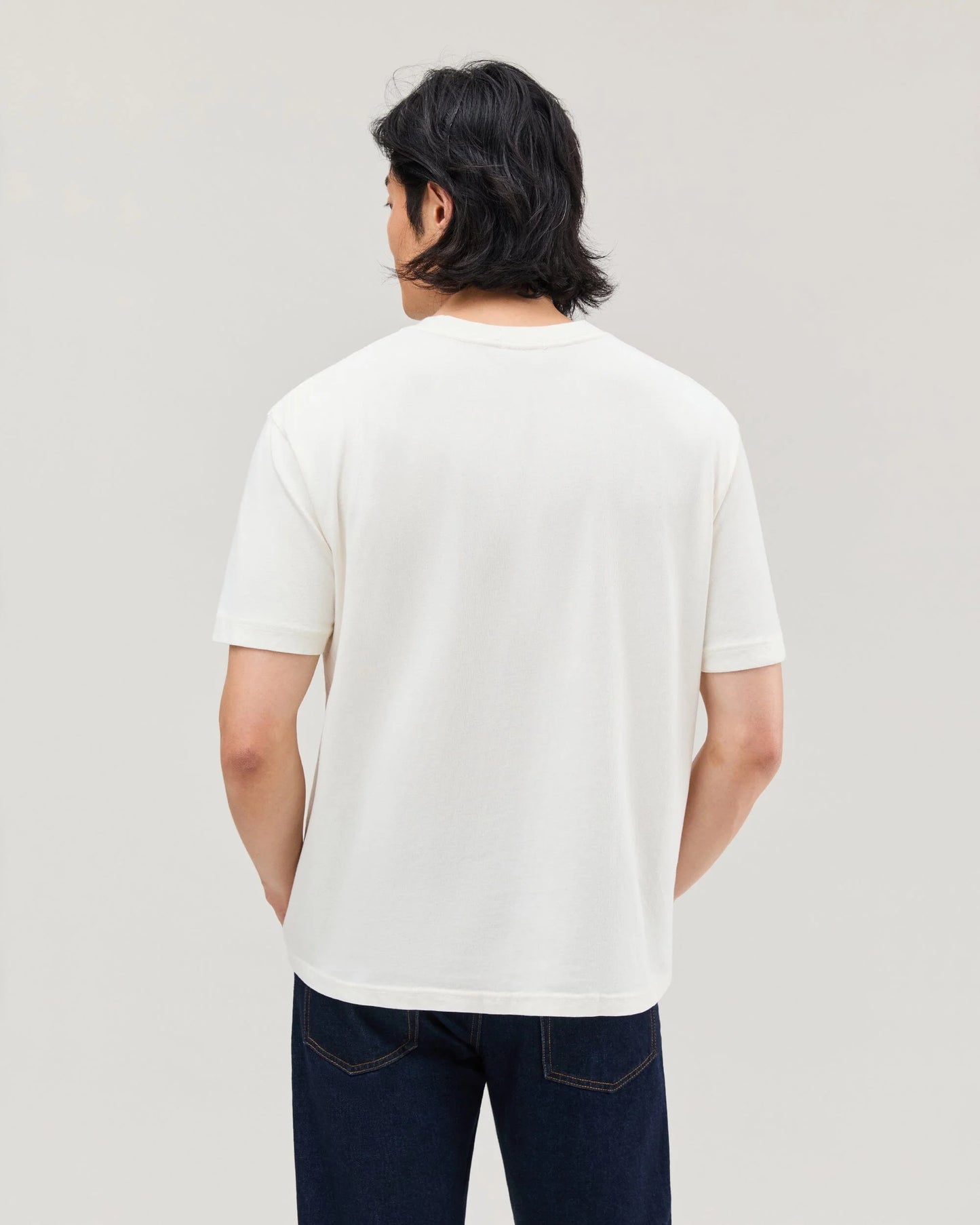 The Relaxed Short Sleeve Tee (Bone)