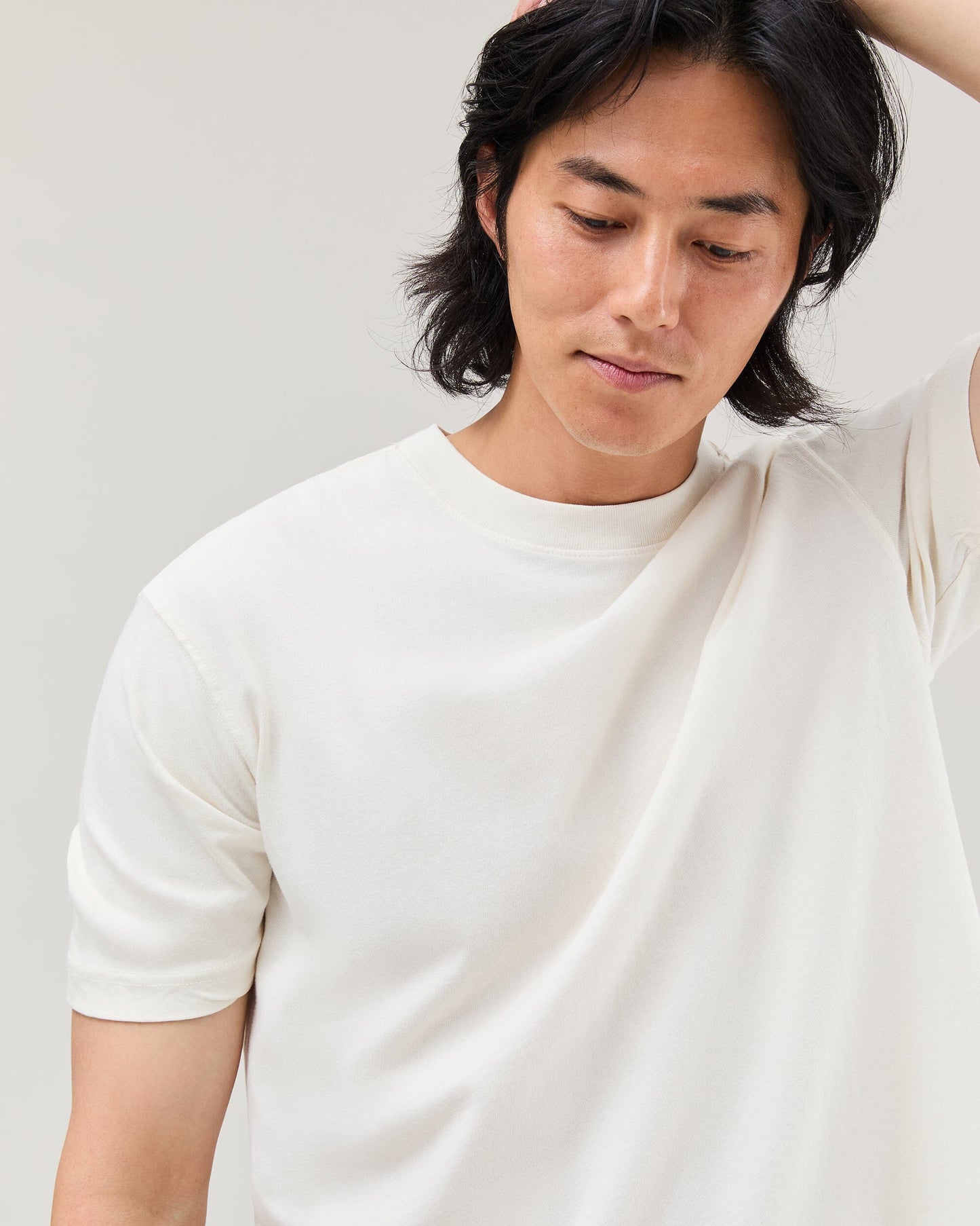 The Relaxed Short Sleeve Tee (Bone)