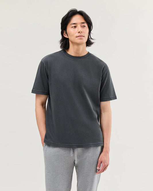 The Relaxed Short Sleeve Tee (Stretch Limo)