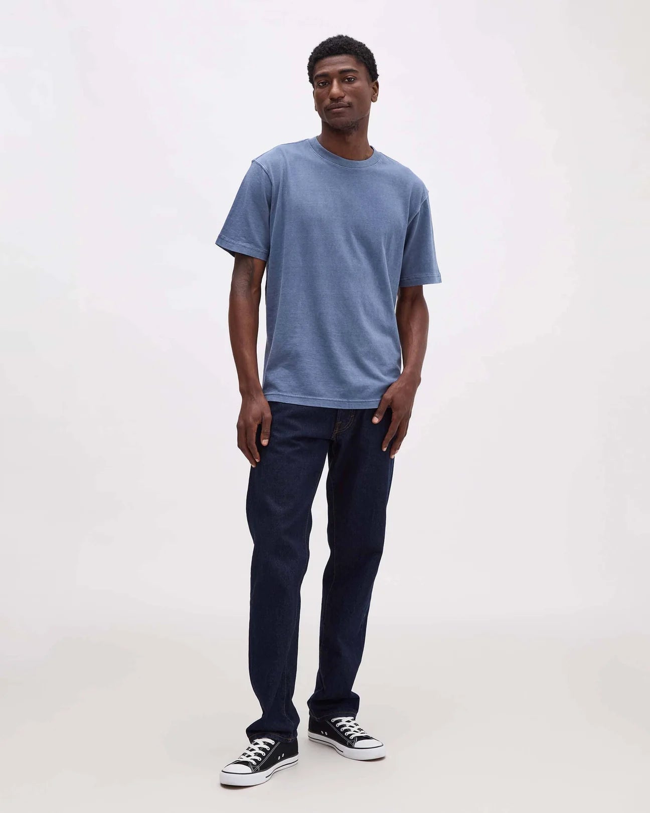 Men's Relaxed Tee (Vintage Indigo)