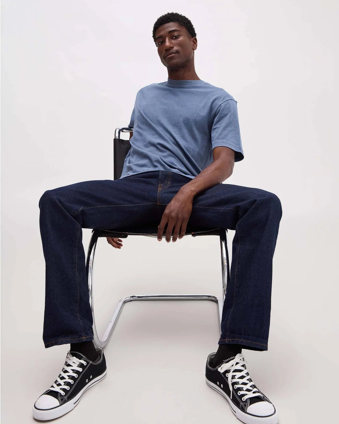 Men's Relaxed Tee (Vintage Indigo)