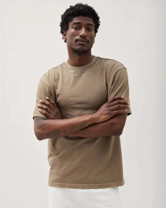 The Relaxed Short Sleeve Men’s Tee (Warm Grey)
