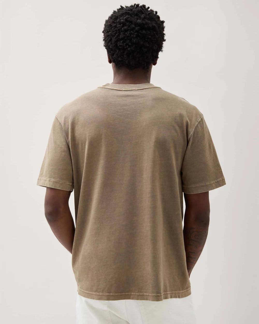 The Relaxed Short Sleeve Men’s Tee (Warm Grey)