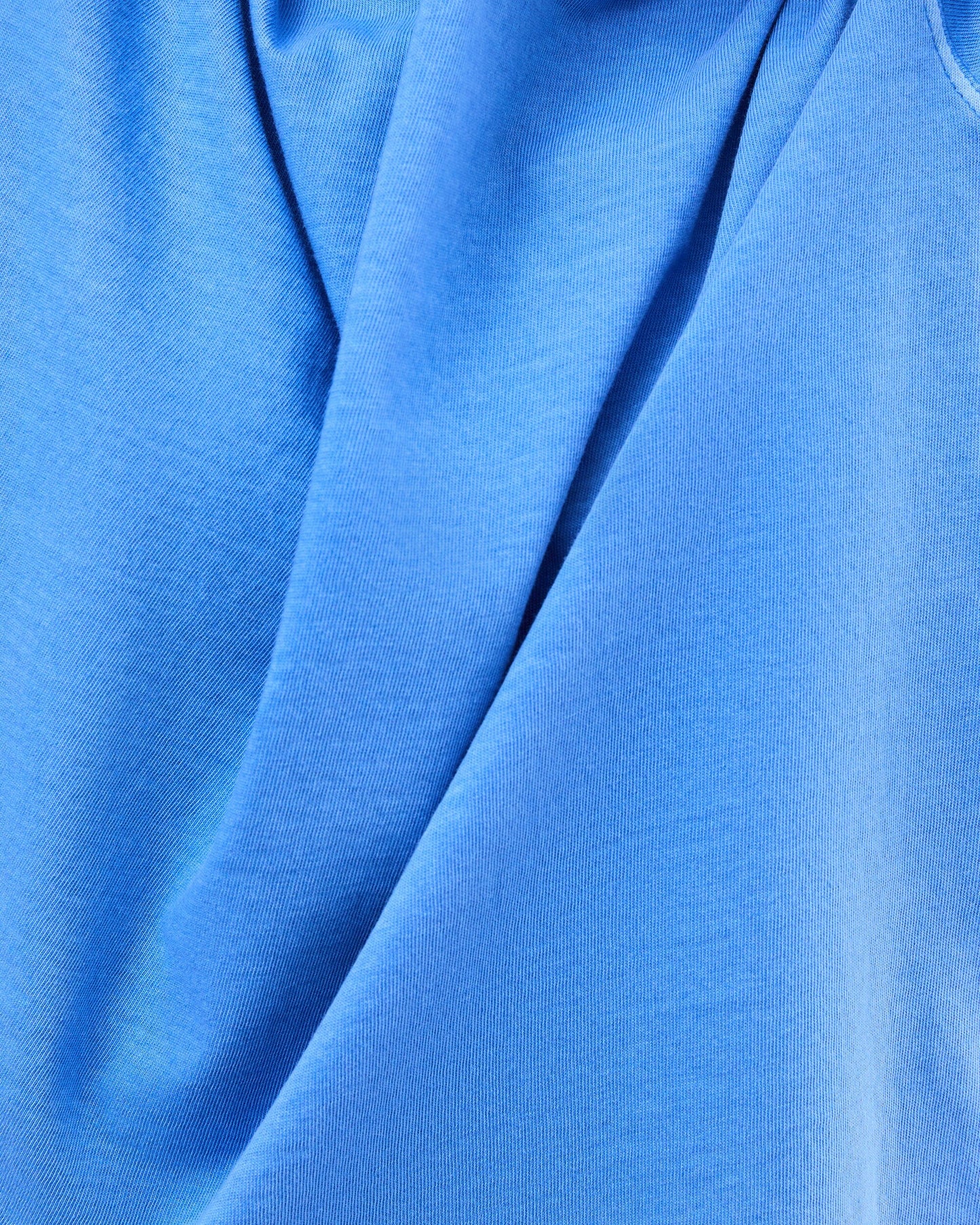 The Relaxed Crop Tee (Pop Blue)