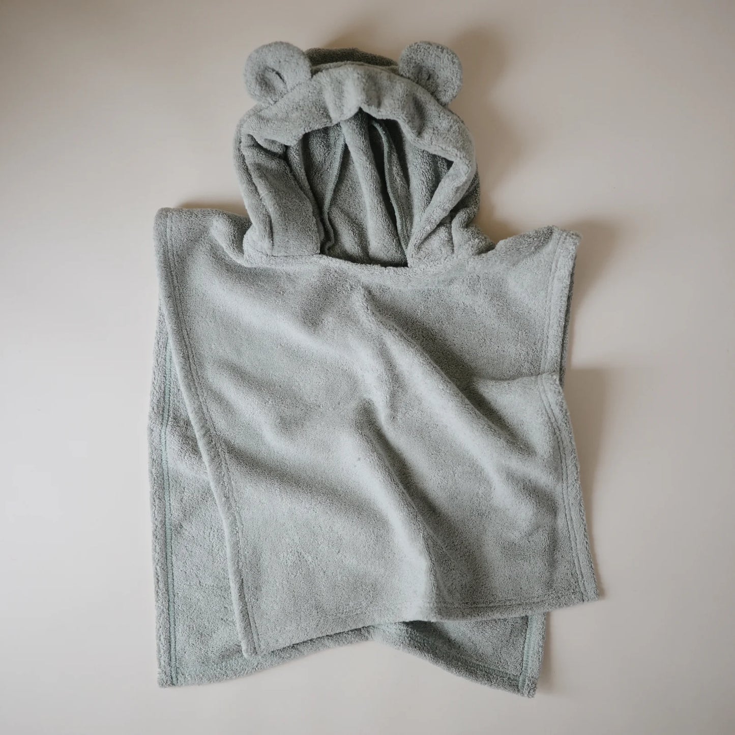 Bear Poncho Towel - Moss