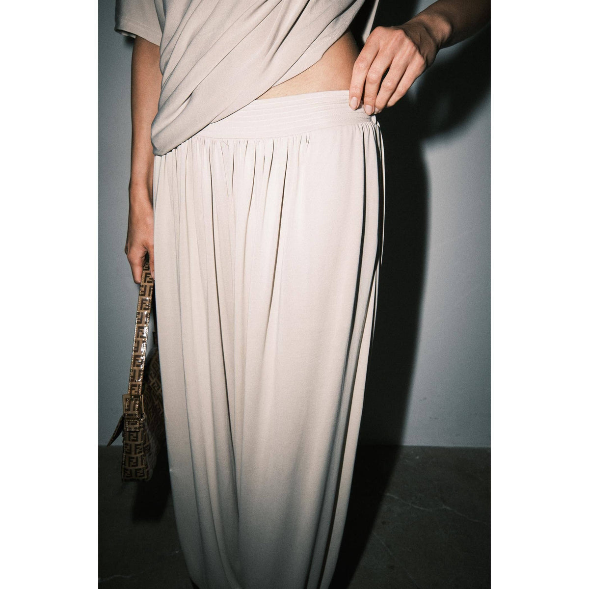Stone Emery Drape Harem Pants