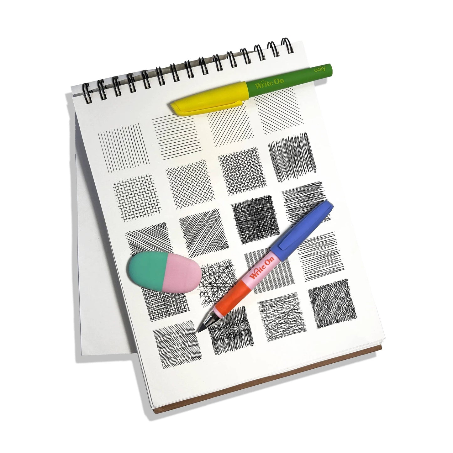 Write On Graphite Pencil and Eraser Set - 3 PC
