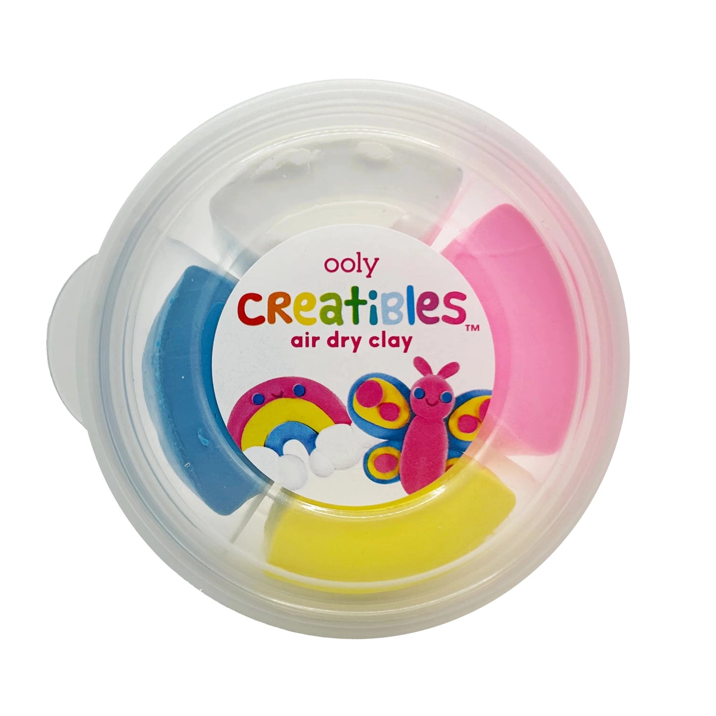 Creatibles D.I.Y. Air-Dry Clay Kit: Rainbow Bffs (Set of 4)