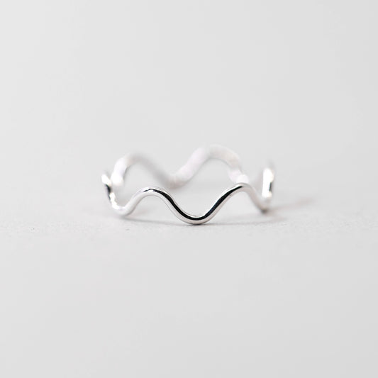 Wiggle Ring in Sterling Silver