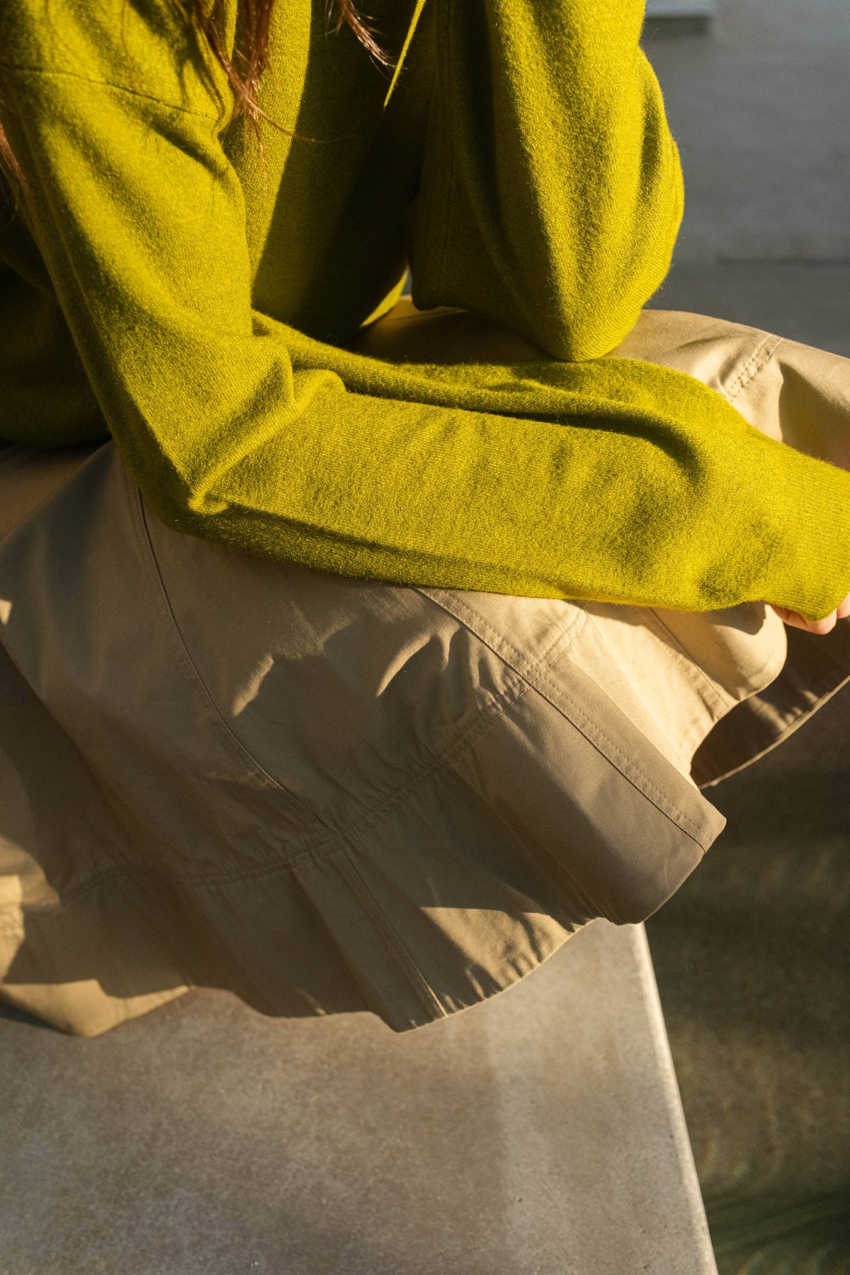 Chartreuse Naomi Sweater
