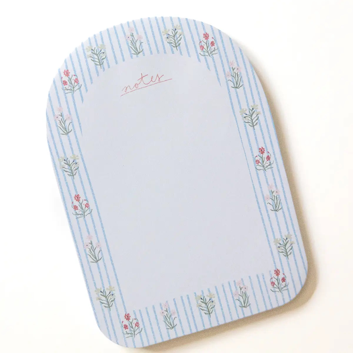 Floral Stripes Notepad