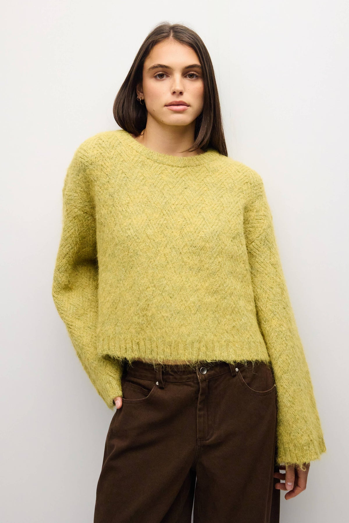 The Lila Sweater | Chunky Fuzzy Knit Oversized Sweater