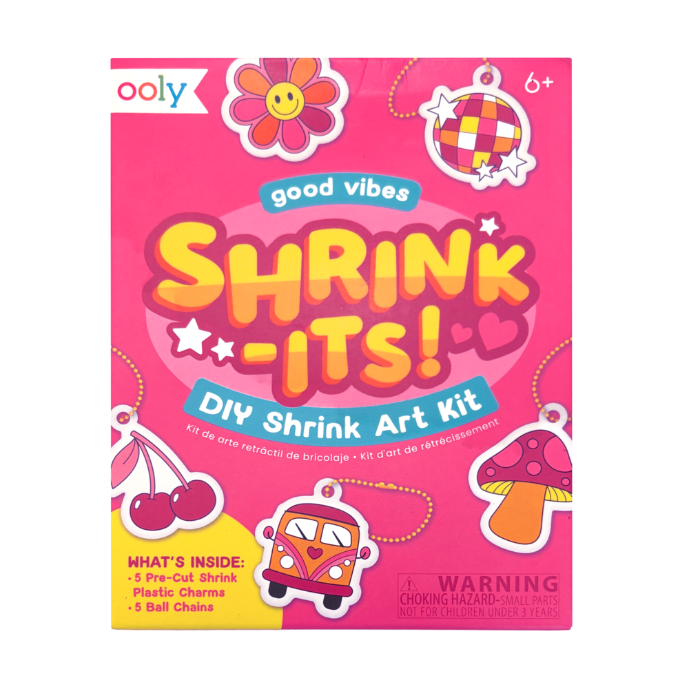 Mini Shrink-Its! DIY Shrink Art Kit - Good Vibes