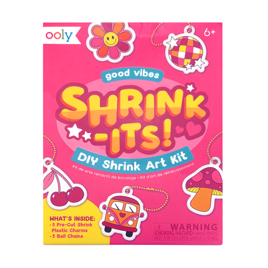 Mini Shrink-Its! DIY Shrink Art Kit - Good Vibes