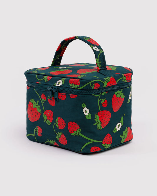 Large Cosmetic Case (Strawberry Blossom)