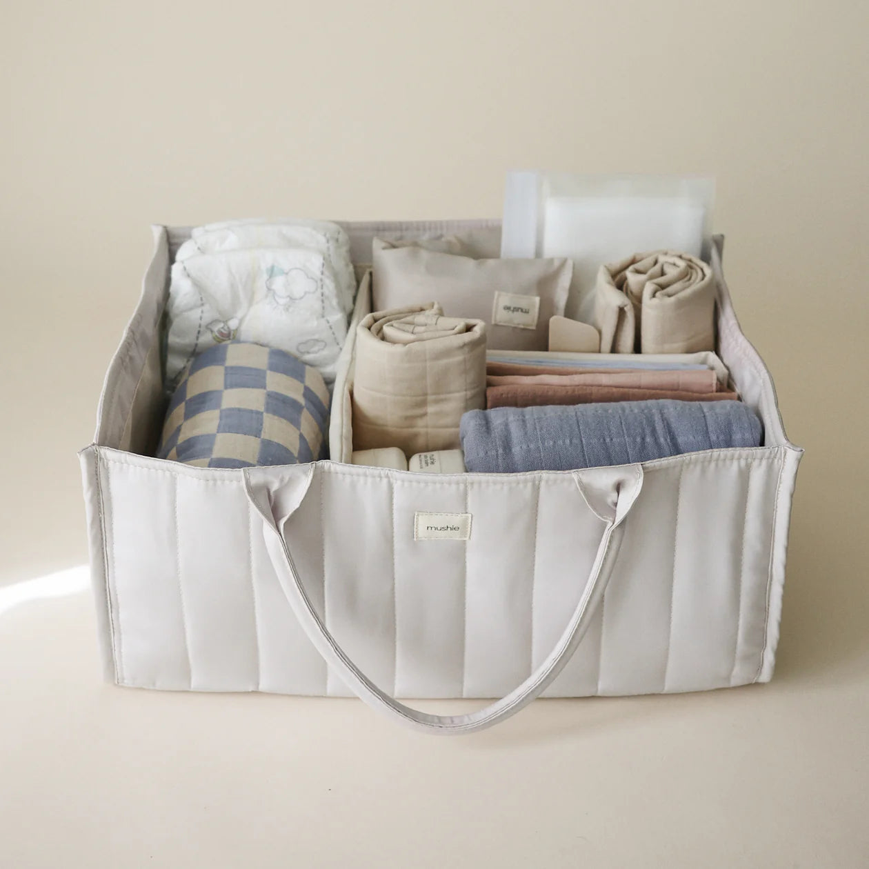 Diaper Caddy - Ivory