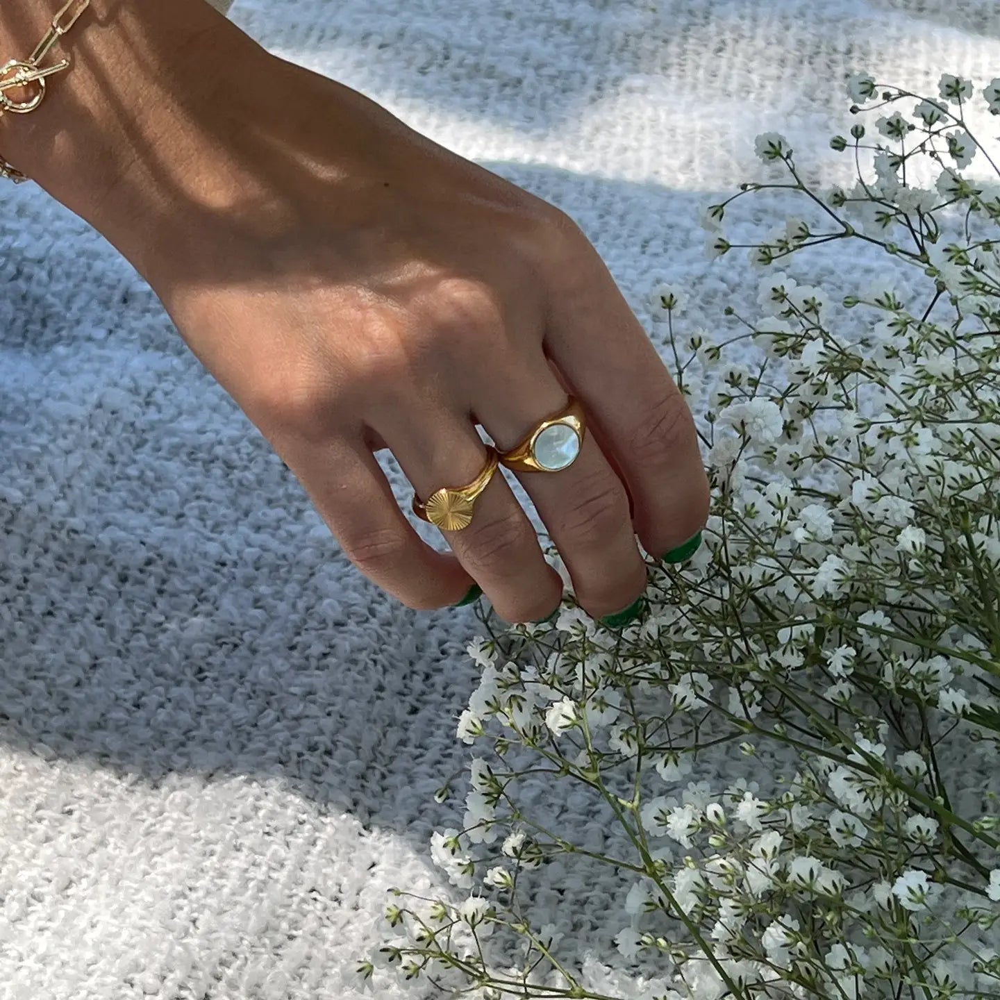 Zoe Sunburst Ring