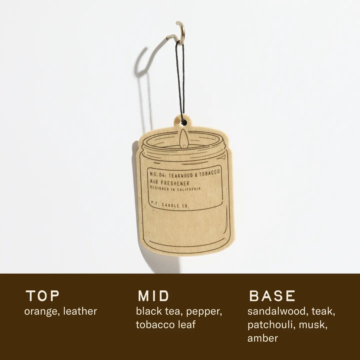 Teakwood & Tobacco– Air Freshener (Pack Of Two)