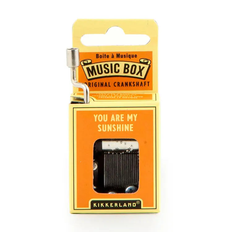 You Are My Sunshine Crank Music Box