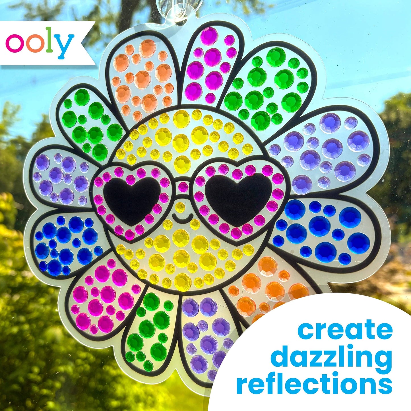 Sun Sparkles Gem Suncatcher Kit - Rainbow Magic