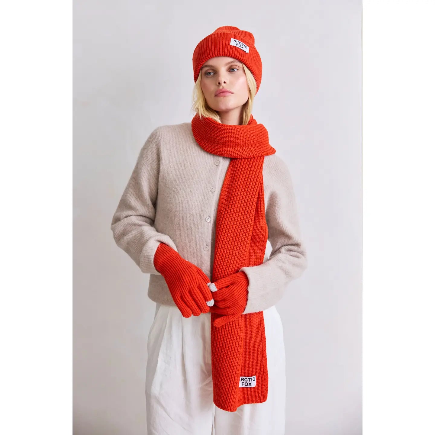 Recycled Bottle Gloves - Sunkissed Coral