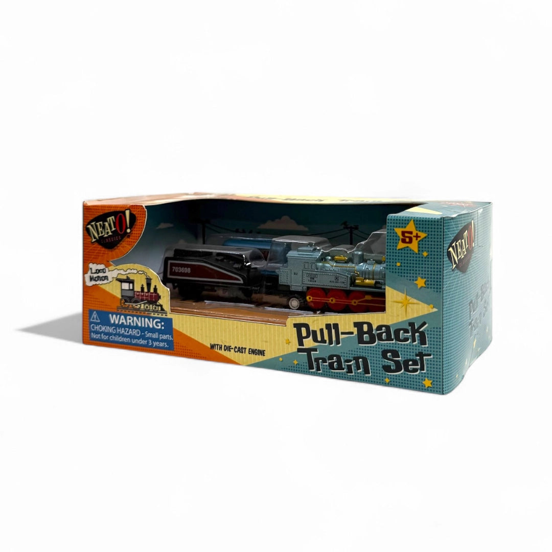 Pull-Back Train Set - Retro Classic, Vintage Toys