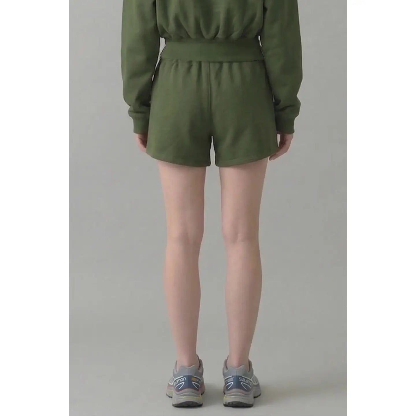 Cotton Terry Standard Short - Olive Green