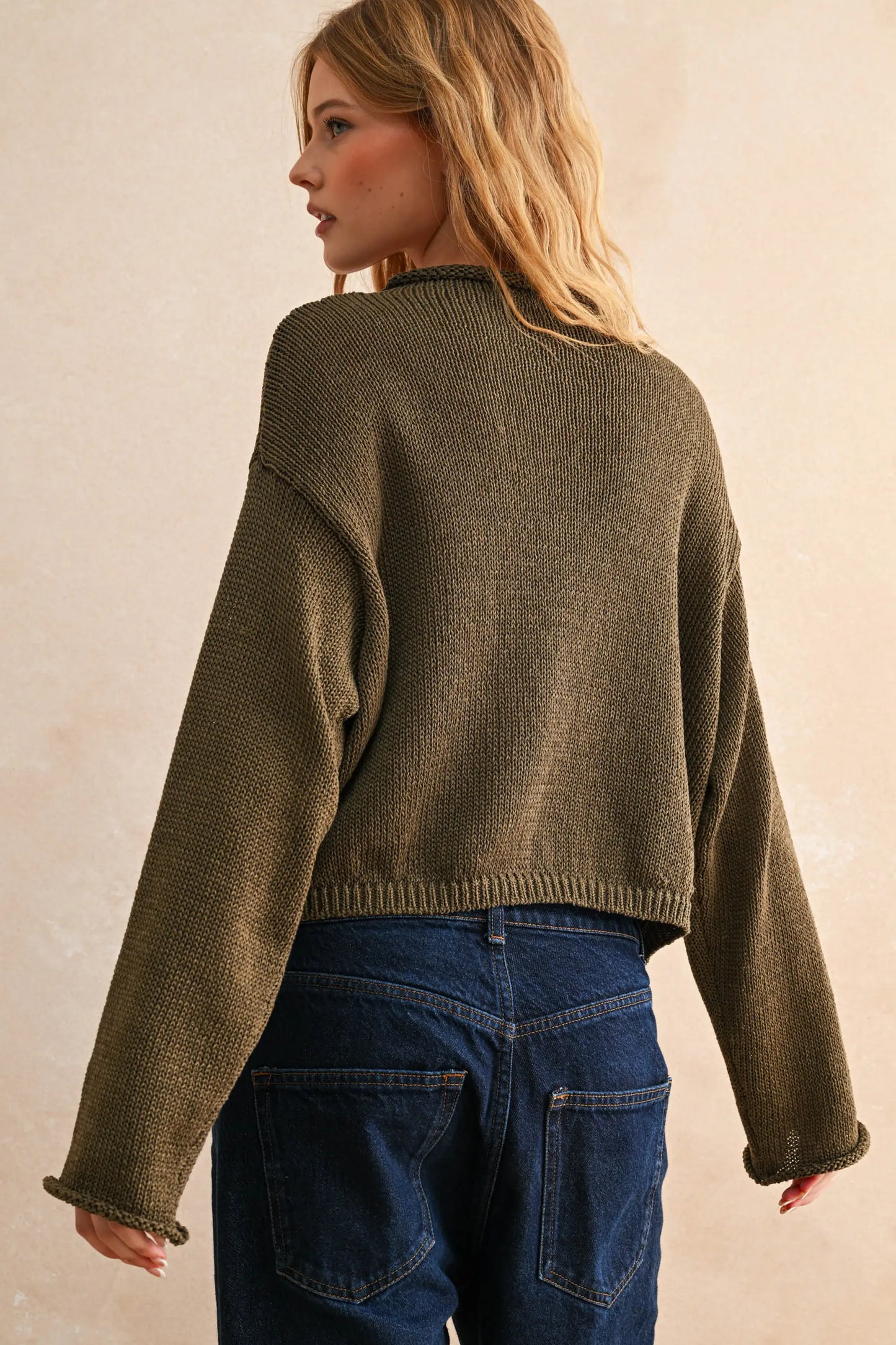 The Elle Cardigan (Coffee)