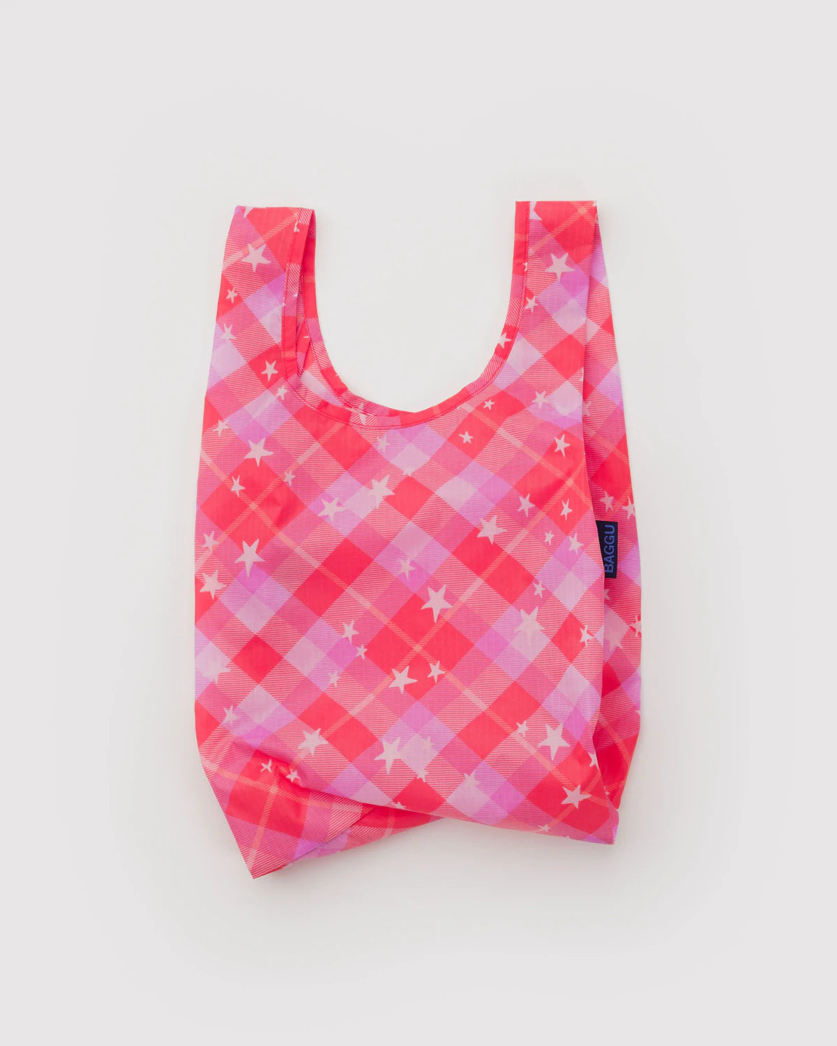 Baby Baggu (Pink Star Plaid)