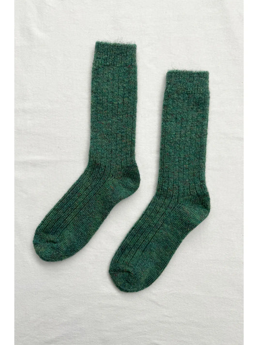 Margot Socks | Emerald