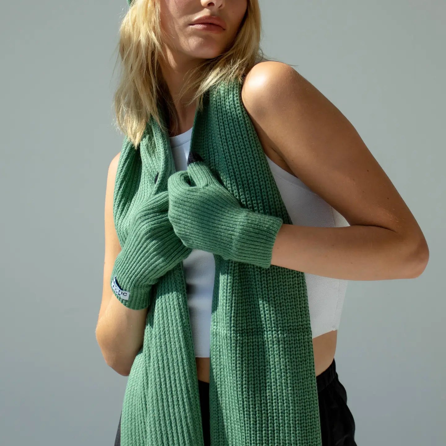 Recycled Bottle Gloves - Forest Fern