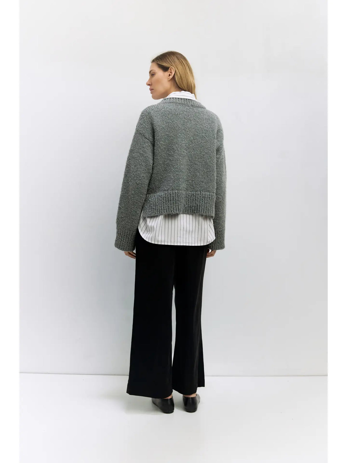 Grey Glen Oversized Sweater