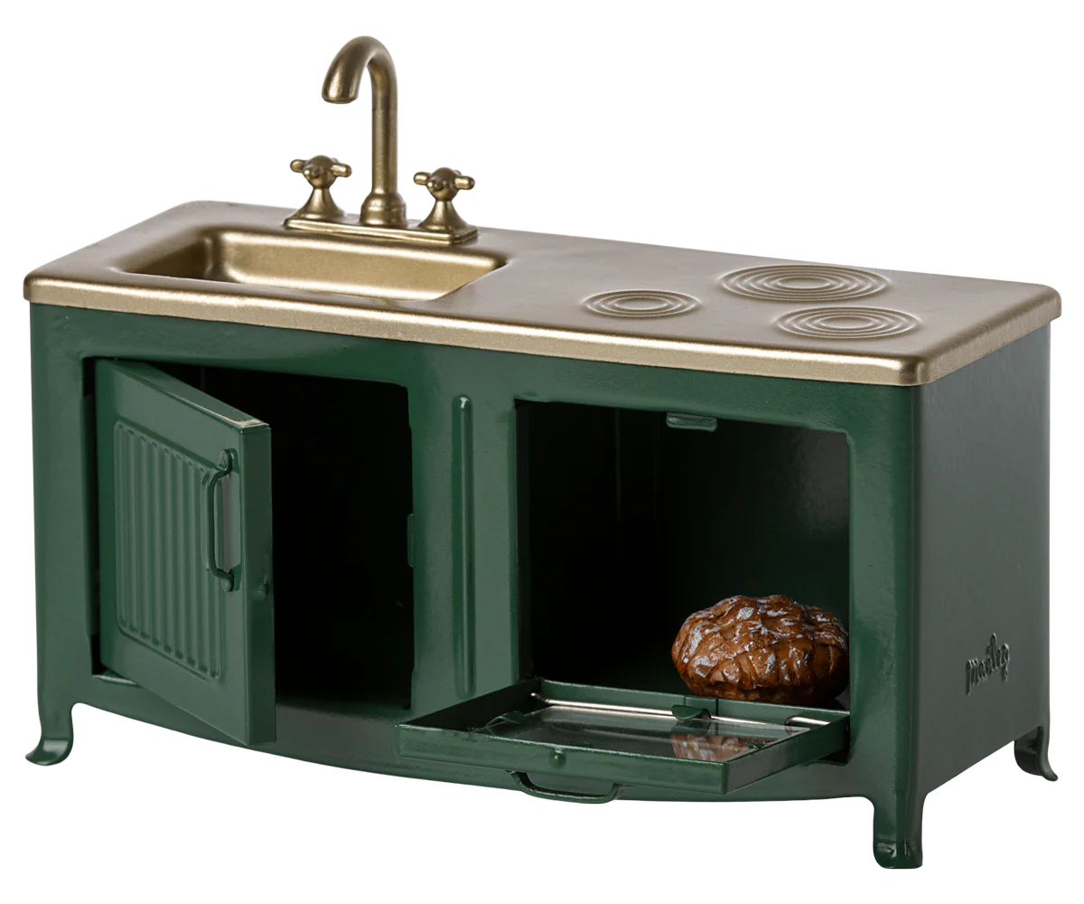 Maileg Kitchen, Mouse - Dark green