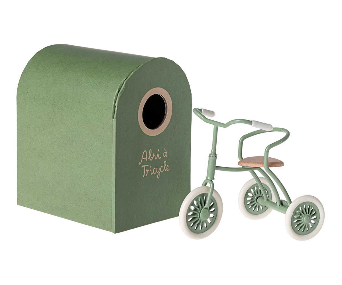 Abri a tricycle, Mouse - Green