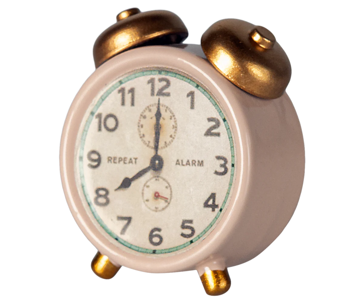 PRE-ORDER Alarm clock, Mouse - Powder (ships with a few weeks)