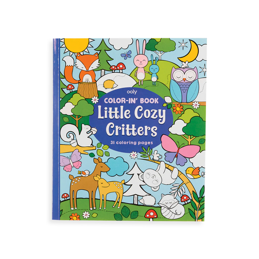 Little Cozy Critters Coloring Book