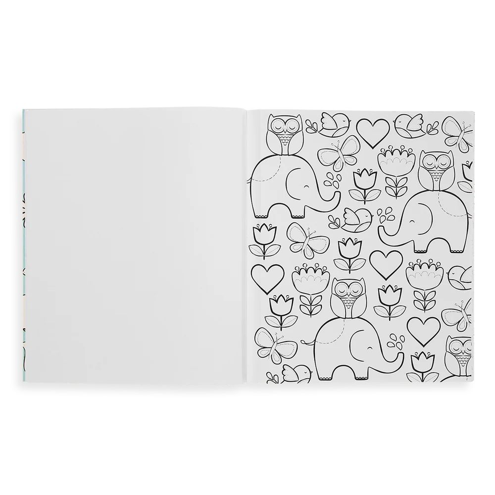 Little Cozy Critters Coloring Book