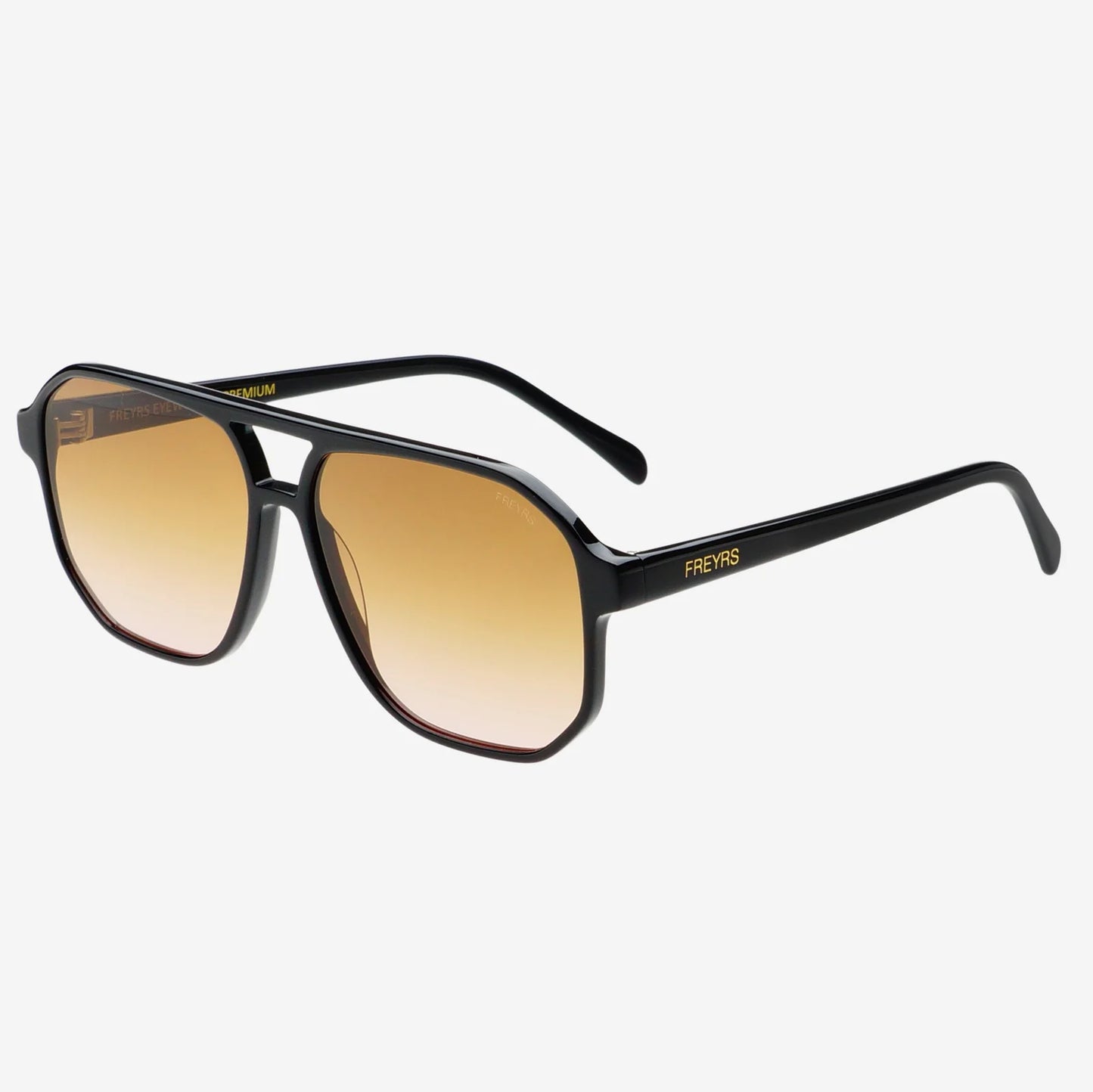 Billie Sunglasses (Black/Brown)
