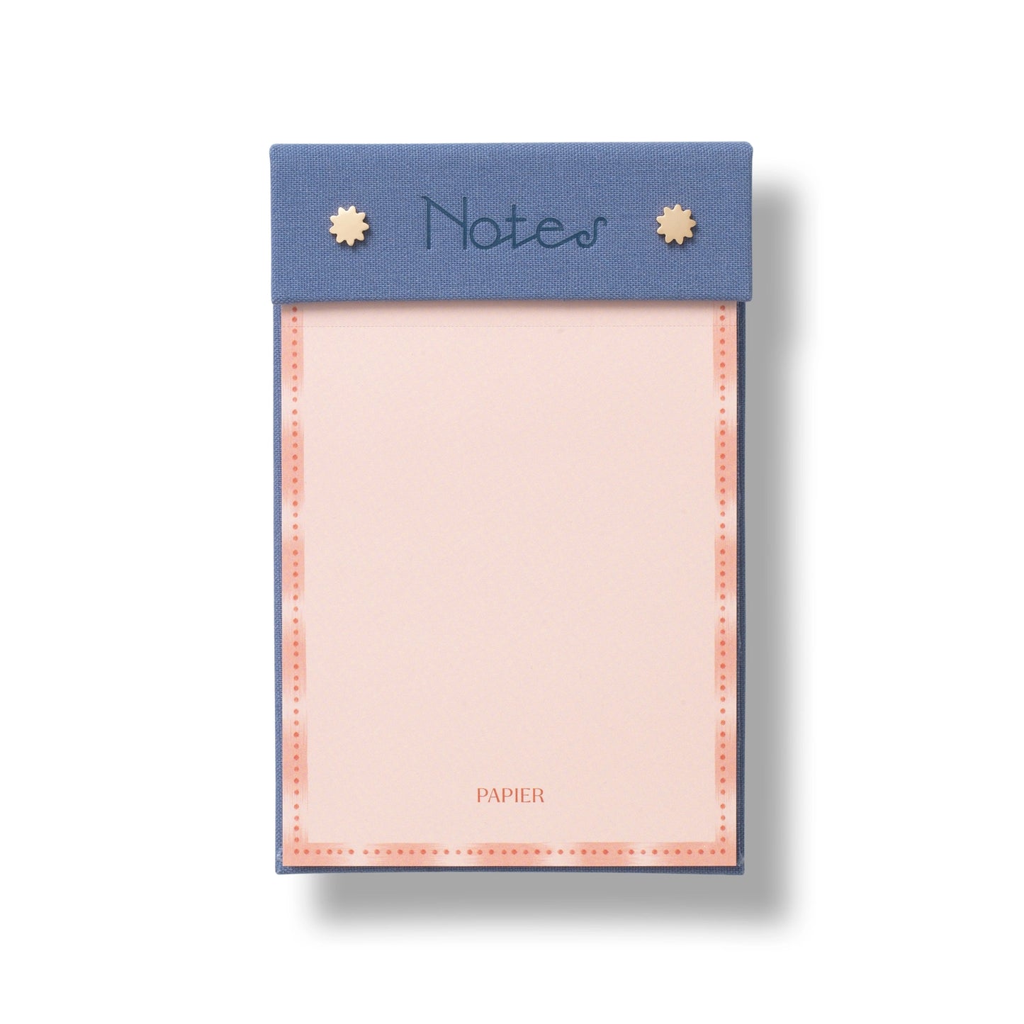 Fabric Hardcover Notepad - Solar Power