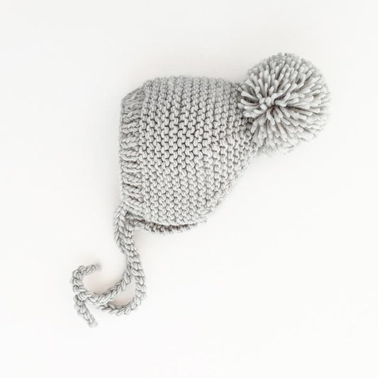 Knit Bonnet | Grey